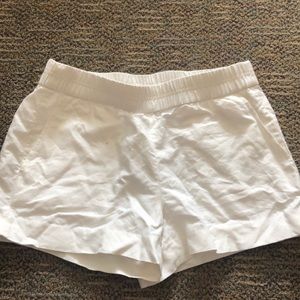 J. Crew size 4 dressy white shorts